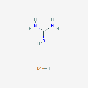 molecular formula CH6BrN3 B125025 胍一水合溴化物 CAS No. 19244-98-5