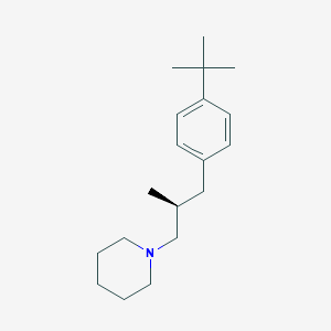molecular formula C19H31N B1250259 (S)-fenpropidin 