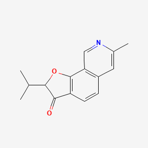7-Methyl-2-propan-2-ylfuro[3,2-h]isoquinolin-3-one