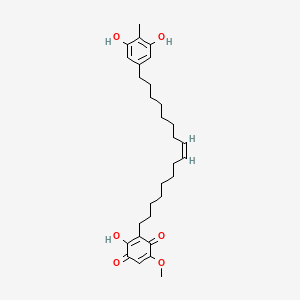 molecular formula C30H42O6 B1250265 Ardisiaquinone F 