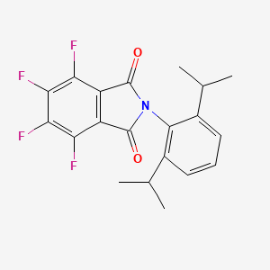 2-[2,6-Di(propan-2-yl)phenyl]-4,5,6,7-tetrafluoroisoindole-1,3-dione