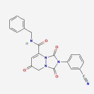 molecular formula C21H15N5O4 B1250273 Pnri-299 CAS No. 550368-41-7