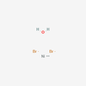 molecular formula Br2H2NiO B12502770 Nickel(II) bromide hydrate CAS No. 313223-18-6