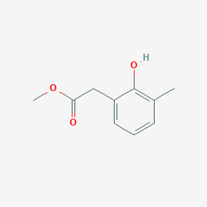 molecular formula C10H12O3 B12502772 Methyl 2-hydroxy-3-methylphenylacetate 