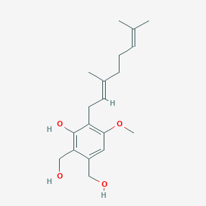 molecular formula C19H28O4 B1250279 Hericenol A 
