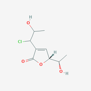 8-Chloro-9-hydroxy-8,9-deoxyasperlactone