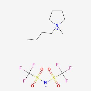 molecular formula C11H20F6N2O4S2 B1250298 1-Butyl-1-methylpyrrolidinium Bis(trifluoromethanesulfonyl)imide CAS No. 223437-11-4