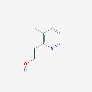 molecular formula C8H11NO B125030 2-(3-Methylpyridin-2-yl)ethan-1-ol CAS No. 4723-26-6