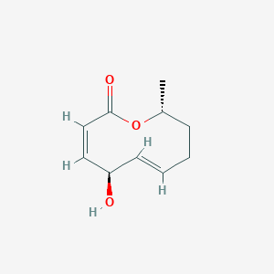 molecular formula C10H14O3 B1250327 Modiolide B 