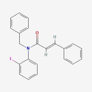 N-(2-Iodophenyl)-N-benzylcinnamamide