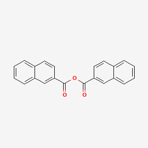 molecular formula C22H14O3 B12503440 2-Naphthoic anhydride CAS No. 20176-11-8