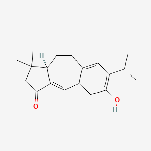 molecular formula C19H24O2 B1250356 萨尔维穆尔汀 