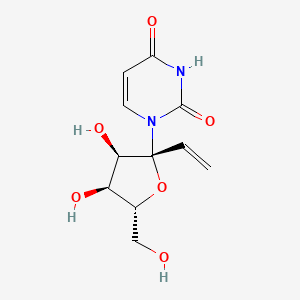 molecular formula C11H14N2O6 B1250358 Vinyl uridine 