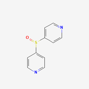 molecular formula C10H8N2OS B12503629 4,4'-Sulfinyldipyridine 