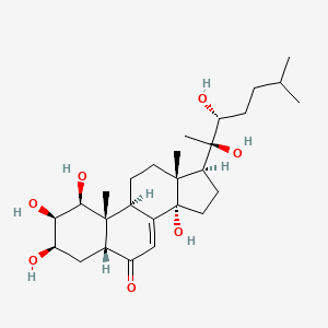 molecular formula C27H44O7 B1250365 Zoanthusterone 