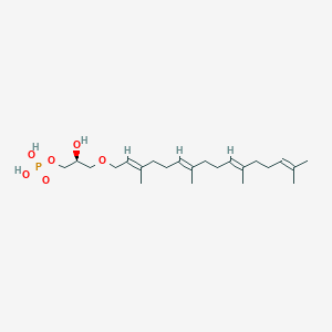 molecular formula C23H41O6P B1250380 sn-3-O-(Geranylgeranyl)glycerol 1-phosphate 