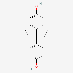 4,4-Bis(4-hydroxyphenyl)heptane