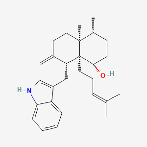 molecular formula C28H39NO B1250387 Anominine 