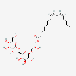 molecular formula C33H58O14 B1250394 Gingerglycolipid B CAS No. 88168-90-5