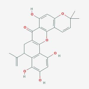 molecular formula C25H22O7 B1250396 Artobiloxanthone CAS No. 121748-25-2