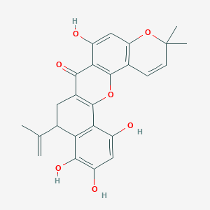 molecular formula C25H22O7 B1250396 Artobiloxanthoe CAS No. 121748-25-2