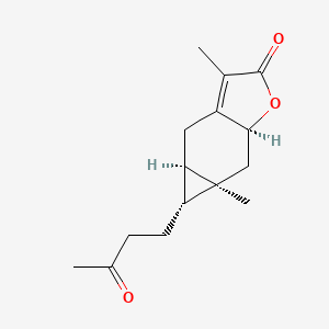 molecular formula C15H20O3 B1250397 Curcumenolactone A 