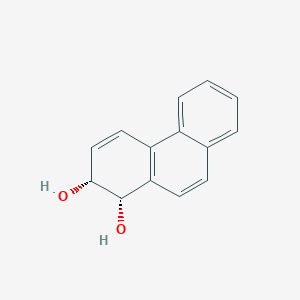 molecular formula C14H12O2 B1250400 (1S,2R)-1,2-dihydrophenanthrene-1,2-diol CAS No. 82166-63-0