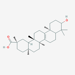 D:C-Friedoolean-8-en-29-oic acid, 3-hydroxy-, (3beta,20beta)-; D:C-Friedoolean-8-en-29-oic acid, 3beta-hydroxy-