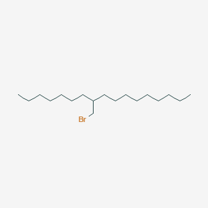 molecular formula C18H37Br B12504098 8-(Bromomethyl)heptadecane 