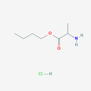molecular formula C7H16ClNO2 B12504127 Butyl 2-aminopropanoate hydrochloride 