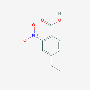 molecular formula C9H9NO4 B125042 4-Ethyl-2-nitrobenzoic acid CAS No. 141030-64-0
