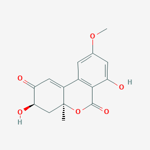 molecular formula C15H14O6 B1250428 Dehydroaltenuene A 