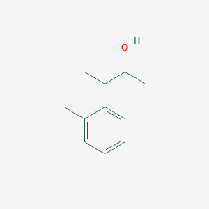 molecular formula C11H16O B12504366 3-(2-Methylphenyl)butan-2-ol 