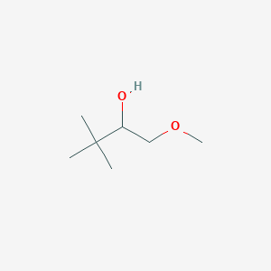 molecular formula C7H16O2 B12504407 1-Methoxy-3,3-dimethylbutan-2-ol 