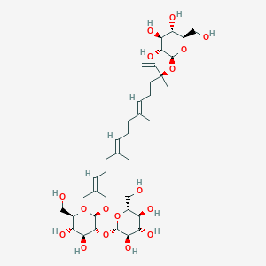 molecular formula C38H64O17 B1250459 Lyciumoside II 