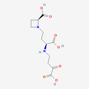 molecular formula C12H18N2O7 B1250463 3''-Deamino-3''-oxonicotianamine 