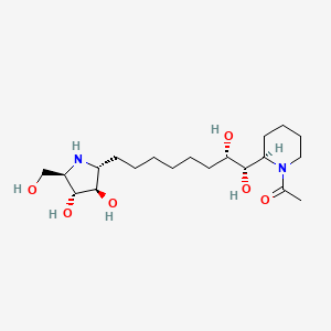 molecular formula C20H38N2O6 B1250466 Broussonetine I 