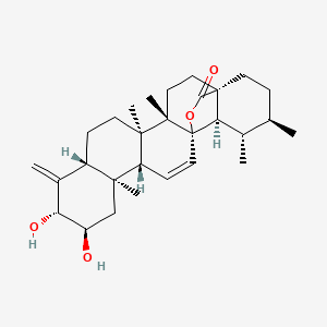molecular formula C29H42O4 B1250467 Ilekudinol A 
