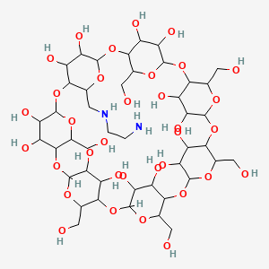 molecular formula C44H76N2O34 B12504708 ethane,N\'-ethylethane-1,2-diamine 