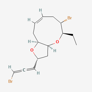 molecular formula C15H20Br2O2 B1250482 Isolaurallene 
