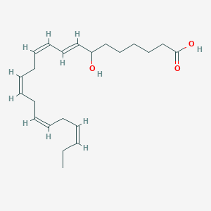 (8E,10Z,13Z,16Z,19Z)-7-hydroxydocosa-8,10,13,16,19-pentaenoic Acid