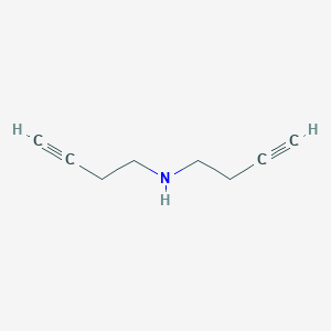 molecular formula C8H11N B12505024 Bis(but-3-yn-1-yl)amine 