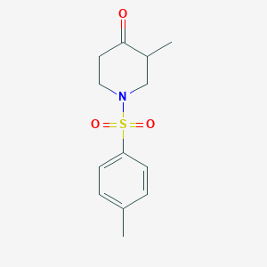 molecular formula C13H17NO3S B12505030 3-Methyl-1-tosylpiperidin-4-one 