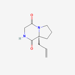 molecular formula C10H14N2O2 B1250509 Ercanetide CAS No. 847952-38-9