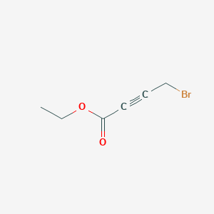molecular formula C6H7BrO2 B12505140 Ethyl 4-bromobut-2-ynoate 