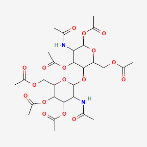 molecular formula C28H40N2O17 B12505187 Peracetylchitobiose 