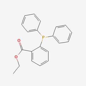 molecular formula C21H19O2P B12505312 Ethyl 2-(diphenylphosphanyl)benzoate 