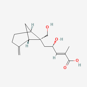 molecular formula C15H22O4 B1250552 Massarinolin C 