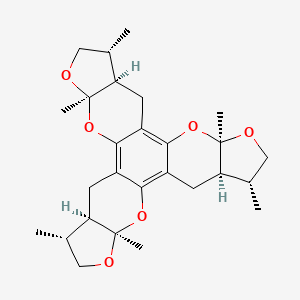 molecular formula C27H36O6 B1250557 Xyloketal A 