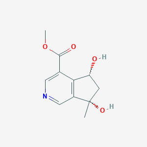 molecular formula C11H13NO4 B1250566 Plectrodorine 